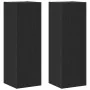 Gabinetes de TV de pared 2 pcs Negro Roble 30,5x30x90 cm Madera | Foro24.es | Tu tienda online para hogar, jardín y más Foro24.es