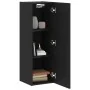 Gabinetes de TV de pared 2 pcs Negro Roble 30,5x30x90 cm Madera | Foro24.es | Tu tienda online para hogar, jardín y más Foro24.es