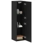 Cabinet de TV Negro Roble 30,5x30x110 cm Madera Ingenierizada | Foro24.es | Tu tienda online para hogar, jardín y más Foro24.es