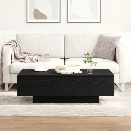 Mesa de café Negro Roble 100x30x36,5 cm Madera elaborada de , Mesas de centro - Ref: Foro24-862573, Precio: 77,66 €, Descuent...