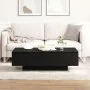 Mesa de café Negro Roble 100x30x36,5 cm Madera elaborada de , Mesas de centro - Ref: Foro24-862573, Precio: 77,66 €, Descuent...