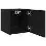 Mueble de TV Montado en la Pared en Roble Negro 30,5x30x30 cm | Foro24.es | Tu tienda online para hogar, jardín y más Foro24.es