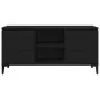 Mueble de TV Negro Roble 102x35x50 cm Madera de calidad von , TV-Möbel - Ref: Foro24-862585, Preis: 88,14 €, Rabatt: -5%%