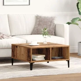 mesa de café de madera antigua 60x60x30 cm de madera de ingeniería von , Couchtisch - Ref: Foro24-862587, Preis: 56,14 €, Rab...
