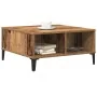 mesa de café de madera antigua 60x60x30 cm de madera de ingeniería von , Couchtisch - Ref: Foro24-862587, Preis: 56,14 €, Rab...