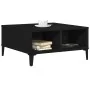 Mesa de café Negro Roble 60x60x30 cm Madera elaborada by , Coffee table - Ref: Foro24-862589, Price: 57,67 €, Discount: -5%%
