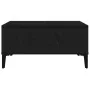 Mesa de café Negro Roble 60x60x30 cm Madera elaborada by , Coffee table - Ref: Foro24-862589, Price: 57,67 €, Discount: -5%%