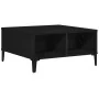 Mesa de café Negro Roble 60x60x30 cm Madera elaborada by , Coffee table - Ref: Foro24-862589, Price: 57,67 €, Discount: -5%%