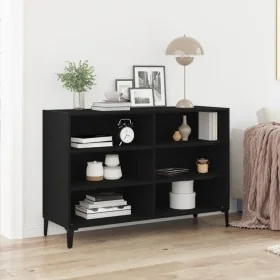 Mueble de almacenamiento Negro Roble 103,5x35x70 cm Madera elaborada von , Sideboards - Ref: Foro24-862591, Preis: 92,49 €, R...