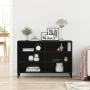 Mueble de almacenamiento Negro Roble 103,5x35x70 cm Madera elaborada von , Sideboards - Ref: Foro24-862591, Preis: 92,49 €, R...