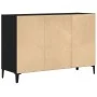 Mueble de almacenamiento Negro Roble 103,5x35x70 cm Madera elaborada von , Sideboards - Ref: Foro24-862591, Preis: 92,49 €, R...