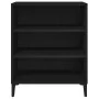 Aparador Negro de Roble 57x35x70 cm de Madera de Ingeniería | Foro24.es | Tu tienda online para hogar, jardín y más Foro24.es