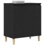 Aparador Negro de Roble 60x35x70 cm de Madera VidaXL | Foro24.es | Tu tienda online para hogar, jardín y más Foro24.es