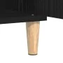 Aparador Negro de Roble 60x35x70 cm de Madera VidaXL | Foro24.es | Tu tienda online para hogar, jardín y más Foro24.es