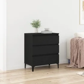 Comprar Aparador Negro Roble 60x35x70 cm Madera