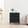 Aparador Negro Roble 60x35x70 cm Madera elaborada | Foro24.es | Tu tienda online para hogar, jardín y más Foro24.es