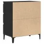 Aparador Negro Roble 60x35x70 cm Madera elaborada | Foro24.es | Tu tienda online para hogar, jardín y más Foro24.es