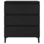 Aparador Negro Roble 60x35x70 cm Madera elaborada | Foro24.es | Tu tienda online para hogar, jardín y más Foro24.es