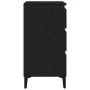 Aparador Negro Roble 60x35x70 cm Madera elaborada | Foro24.es | Tu tienda online para hogar, jardín y más Foro24.es