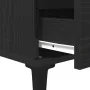Aparador Negro Roble 60x35x70 cm Madera elaborada | Foro24.es | Tu tienda online para hogar, jardín y más Foro24.es