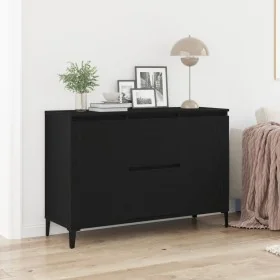 Aparador Negro de Roble 104x35x70 cm de Madera Ingenierizada de von , Sideboards - Ref: Foro24-862597, Preis: 114,22 €, Rabat...