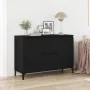 Aparador Negro de Roble 104x35x70 cm de Madera Ingenierizada de von , Sideboards - Ref: Foro24-862597, Preis: 114,22 €, Rabat...