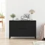 Aparador Negro de Roble 104x35x70 cm de Madera Ingenierizada de von , Sideboards - Ref: Foro24-862597, Preis: 114,22 €, Rabat...