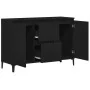 Aparador Negro de Roble 104x35x70 cm de Madera Ingenierizada de von , Sideboards - Ref: Foro24-862597, Preis: 114,22 €, Rabat...