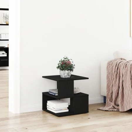 Mesa Auxiliar Negro Roble 40x40x40 cm Madera Aglomerada | Foro24.es | Tu tienda online para hogar, jardín y más Foro24.es