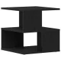 Mesa Auxiliar Negro Roble 40x40x40 cm Madera Aglomerada | Foro24.es | Tu tienda online para hogar, jardín y más Foro24.es