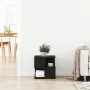 Mesa Auxiliar Negro Roble 40x40x40 cm Madera Aglomerada | Foro24.es | Tu tienda online para hogar, jardín y más Foro24.es
