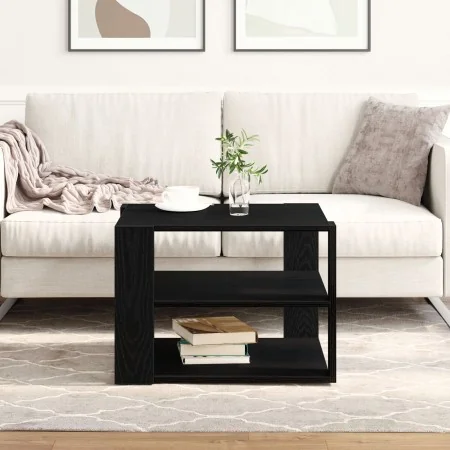 Mesa de Café Negro Roble 59,5x59,5x40 cm Madera Enginyada | Foro24.es | Tu tienda online para hogar, jardín y más Foro24.es