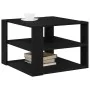 Mesa de Café Negro Roble 59,5x59,5x40 cm Madera Enginyada | Foro24.es | Tu tienda online para hogar, jardín y más Foro24.es