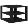 Mesa de Café Negro Roble 59,5x59,5x40 cm Madera Enginyada | Foro24.es | Tu tienda online para hogar, jardín y más Foro24.es