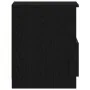 Mesa de Noche Negra Roble 40x40x50 cm Madera | Foro24.es | Tu tienda online para hogar, jardín y más Foro24.es