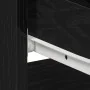 Mesita de noche Negro Roble 50x40x43,5 cm Madera de , Mesitas de noche - Ref: Foro24-862611, Precio: 61,71 €, Descuento: -5%%