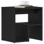 Mesita de Noche Roble Negro 40x30x40 cm Madera Ingenierizada de , Mesitas de noche - Ref: Foro24-862615, Precio: 36,15 €, Des...