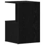 Mesita de Noche Negra de Roble 35x35x55 cm de Madera | Foro24.es | Tu tienda online para hogar, jardín y más Foro24.es