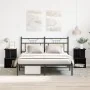 Mesitas de noche 2 pcs Negro Roble 35x35x55 cm Madera Compuesta de , Mesitas de noche - Ref: Foro24-862618, Precio: 69,01 €, ...