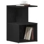 Mesitas de noche 2 pcs Negro Roble 35x35x55 cm Madera Compuesta de , Mesitas de noche - Ref: Foro24-862618, Precio: 69,01 €, ...