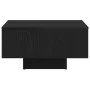 Mesa de café negra de roble 60x60x31,5 cm de madera ingenierizada de , Mesas de centro - Ref: Foro24-862626, Precio: 53,22 €,...