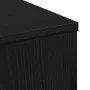 Mesa de café negra de roble 60x60x31,5 cm de madera ingenierizada de , Mesas de centro - Ref: Foro24-862626, Precio: 53,22 €,...