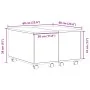 Mesa de café Roble Negro 60x60x38 cm Madera de Ingeniería | Foro24.es | Tu tienda online para hogar, jardín y más Foro24.es