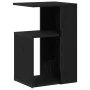 Mesa Auxiliar Negra de Roble 36x30x56 cm en Madera Elaborada | Foro24.es | Tu tienda online para hogar, jardín y más Foro24.es