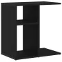 Mesa auxiliar negra de roble 50x30x50 cm de madera ingeniera | Foro24.es | Tu tienda online para hogar, jardín y más Foro24.es