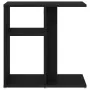 Mesa auxiliar negra de roble 50x30x50 cm de madera ingeniera | Foro24.es | Tu tienda online para hogar, jardín y más Foro24.es