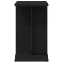Mesa auxiliar negra de roble 50x30x50 cm de madera ingeniera | Foro24.es | Tu tienda online para hogar, jardín y más Foro24.es