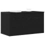 Cajón de almacenamiento Negro Roble 84x42x46 cm Madera von , Aufbewahrungskisten - Ref: Foro24-862633, Preis: 78,17 €, Rabatt...