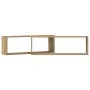Estanterías de pared 2 piezas Roble Artisan 80x15x26 cm Madera von , Regale und Regale - Ref: Foro24-862641, Preis: 35,36 €, ...