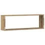 Estanterías de pared 2 piezas Roble Artisan 80x15x26 cm Madera von , Regale und Regale - Ref: Foro24-862641, Preis: 35,36 €, ...